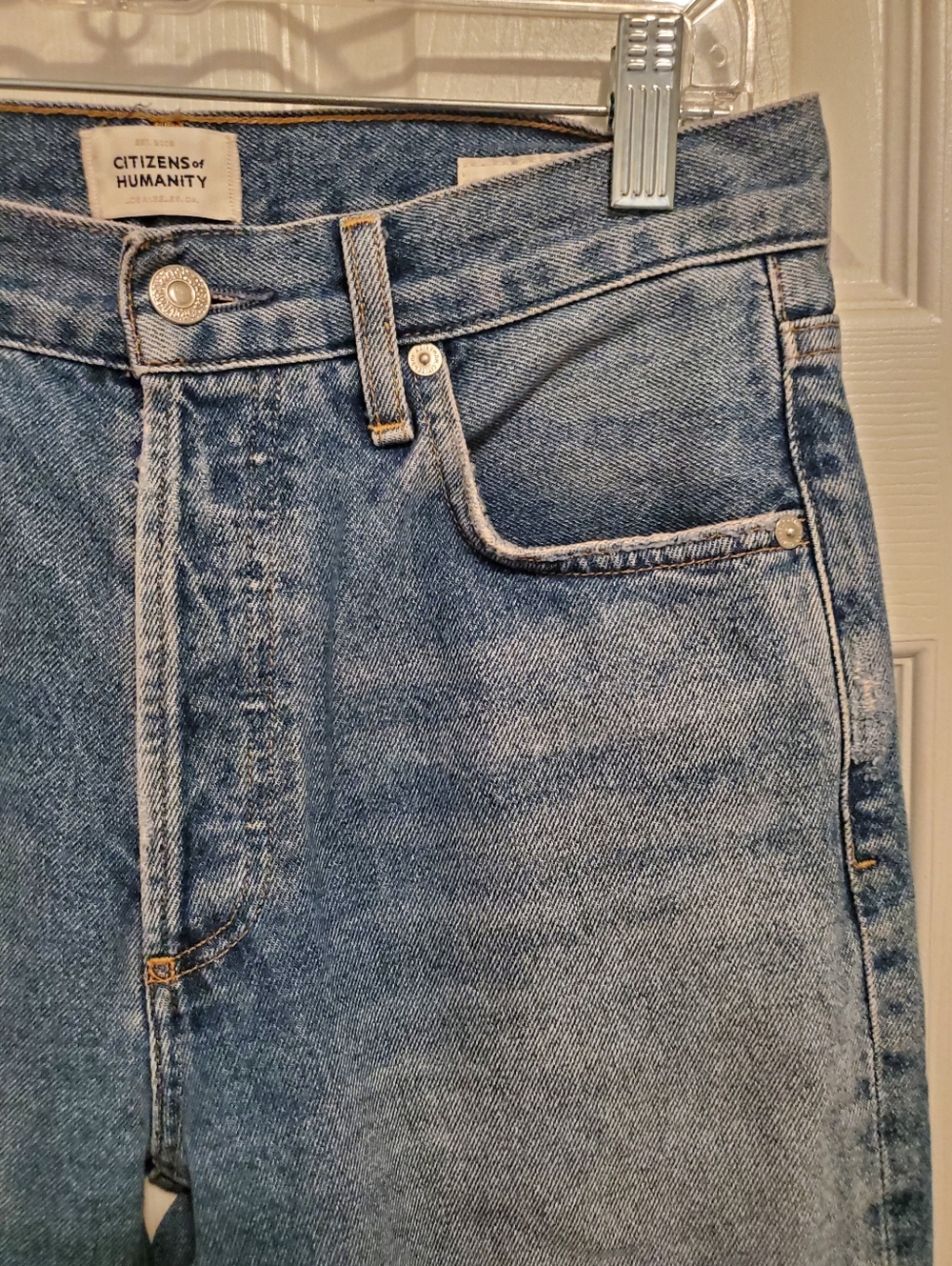 Citizens of Humanity Premium Vintage High Rise Cropped Denim Jeans Size 26
